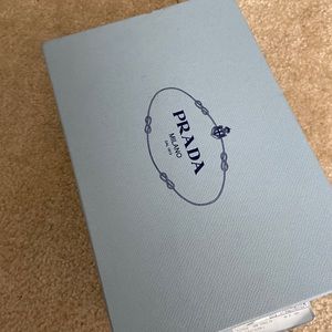 Prada kitten heel black and pink pumps size 36.5